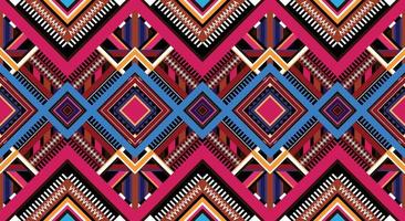 Seamless oriental geometric ethnic pattern for background or wallpaper. Carpet floor curtain design vector