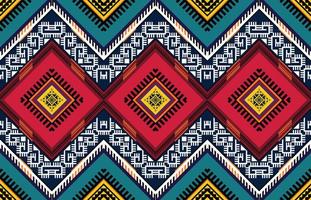 ethnic pattern design for clothes vector