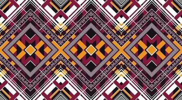 Seamless oriental geometric ethnic pattern for background or wallpaper. Carpet floor curtain design vector