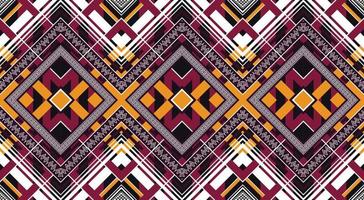 Seamless oriental geometric ethnic pattern for background or wallpaper. Carpet floor curtain design vector