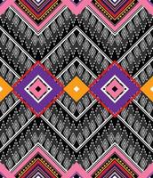 ethnic pattern design for clothes vector