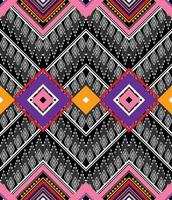 ethnic pattern design for clothes vector