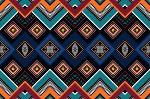 ethnic pattern design for clothes vector