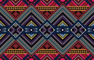 ethnic pattern design for clothes vector