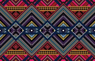 ethnic pattern design for clothes vector