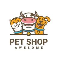 Illustration vector graphic of Pet Shop, good for logo design