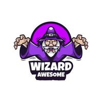 Illustration vector graphic of Wizard, good for logo design