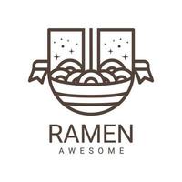 Illustration vector graphic of Ramen, good for logo design