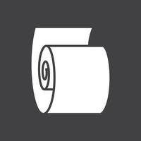 roll tissue paper white logo vector icon symbol graphic design illustration