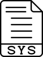 SYS Icon Style vector