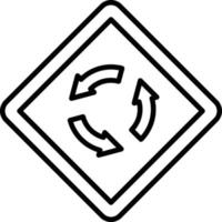 Roundabout Icon Style vector