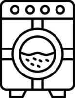 Washing Machine Icon Style vector