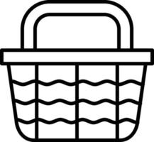 Basket Icon Style vector