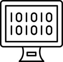 Binary Icon Style vector