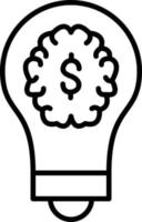 Ideas Icon Style vector