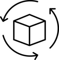 Rotation Icon Style vector