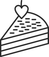 Pastry Icon Style vector