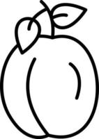 Plum Icon Style vector