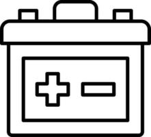 Battery Icon Style vector
