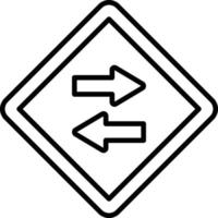 Two Way Icon Style vector