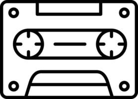 Cassette Icon Style vector