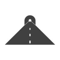 camino a túneles logotipo símbolo icono vector gráfico diseño ilustración