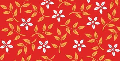 floral pattern design vector