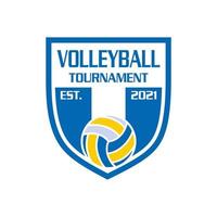 logotipo de voleibol, vector de logotipo deportivo