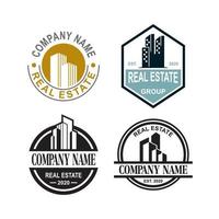 A Set Of Architecture Vector , A Set Of Real Estate Logo