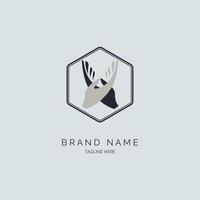 hand logo design template vector for brand or company and other