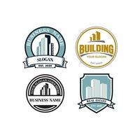 A Set Of Building Vector , A Set Of Real Estate Logo