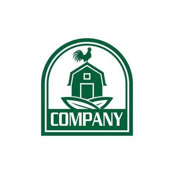 farm logo , nature logo vector