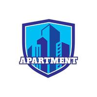 apartment logo , city building logo vector