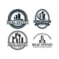 A Set Of Building Vector , A Set Of Real Estate Logo