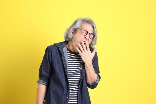 retrato de hombre asiático foto