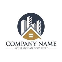 real estate logo , building vector