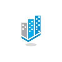 Skyscraper Logo , Real Estate Logo vector