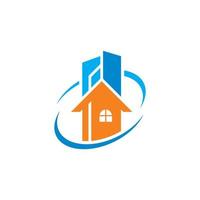 real estate logo , building logo vector