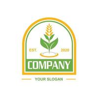 agriculture vector , farm logo vector