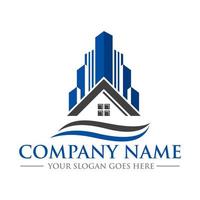 real estate logo , building vector