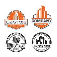 A Set Of Architecture Vector , A Set Of Real Estate Logo