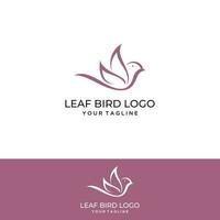 Humming bird colorful logo Vector