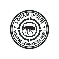 Pest Control Logo , Insecticide Logo vector