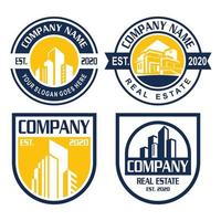 A Set Of Construction Vector , A Set Of Real Estate Logo