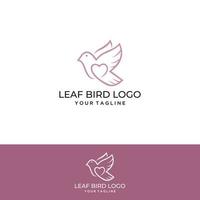 Humming bird colorful logo Vector