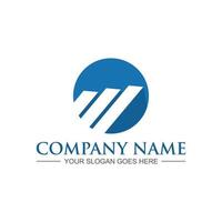 financial logo , chart logo vector