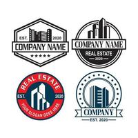 A Set Of Architecture Vector , A Set Of Real Estate Logo