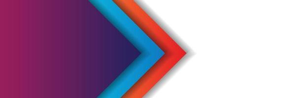 set banner background template with modern shape free vector art