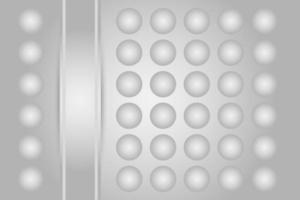 White and gray background texture with modern design vector