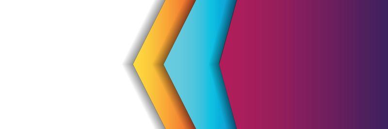 set banner background template with modern shape free vector art